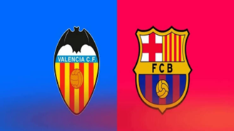برشلونة يسحق فالنسيا بخماسية نظيفة ويعبر إلى نصف نهائي كأس الملك برشلونة