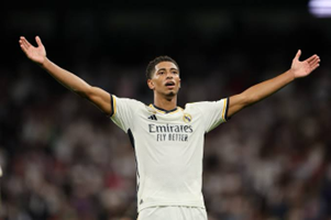 بيلينجهام يشعل الأجواء وفينيسيوس يرد بالرقم 15.. معركة نارية بين ريال مدريد وجماهير مانشستر سيتي وفينيسيوس